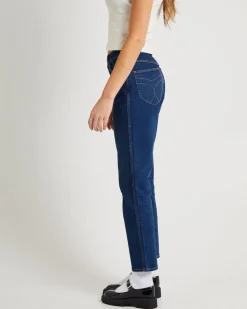 Original Straight Denim Jeans Dark Stone
