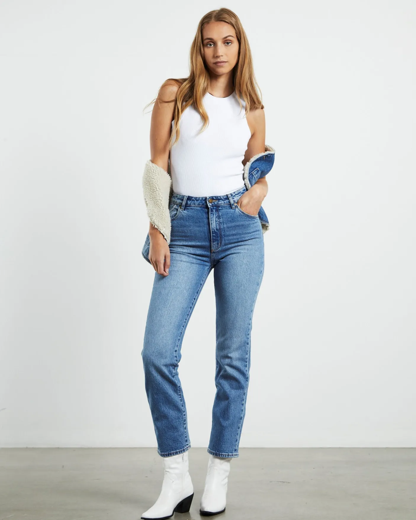 Original Straight Jeans Brad Blue