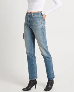 Original Straight Long Sailor Denim Jeans Organic Vintage