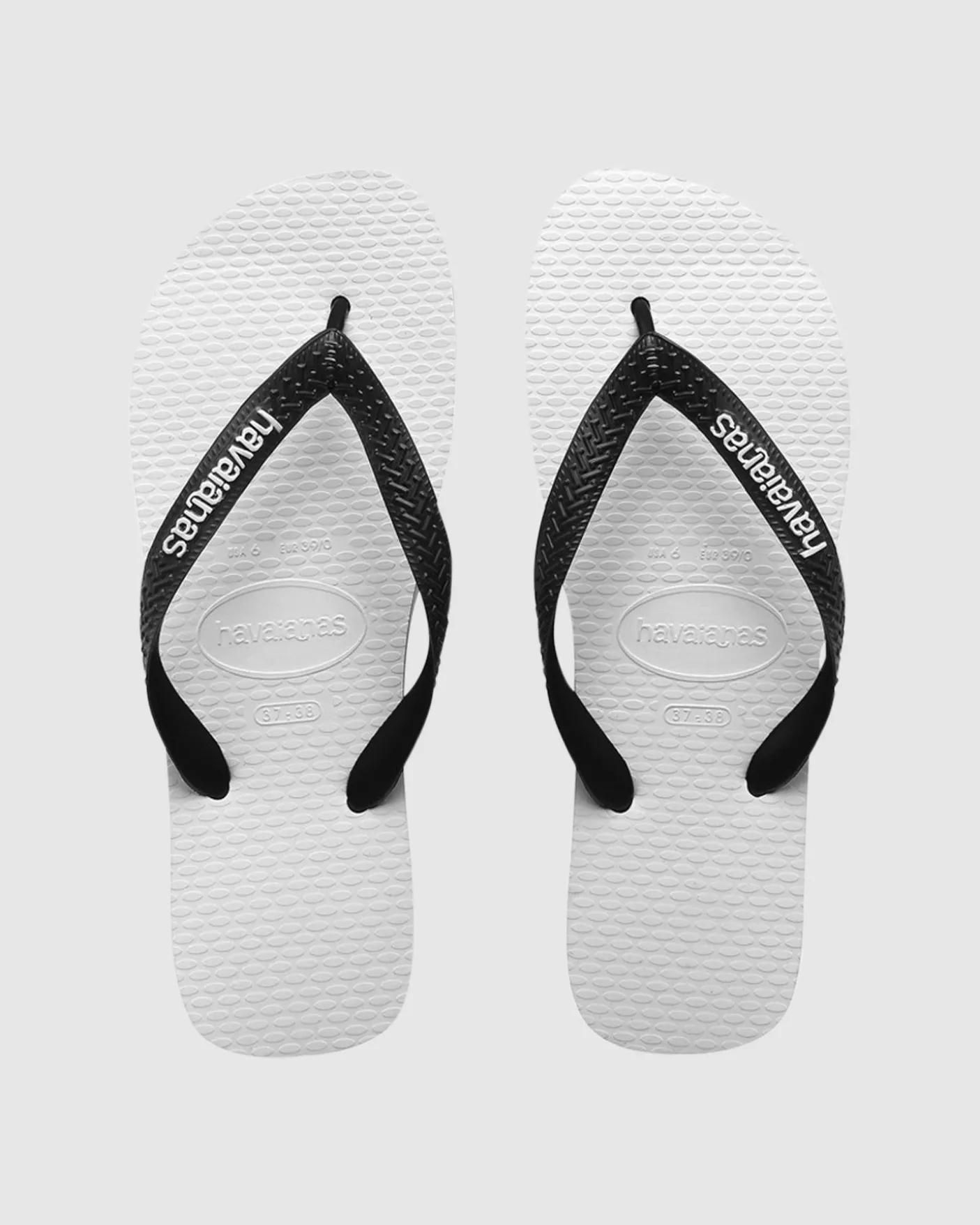 Original Thongs Black/White
