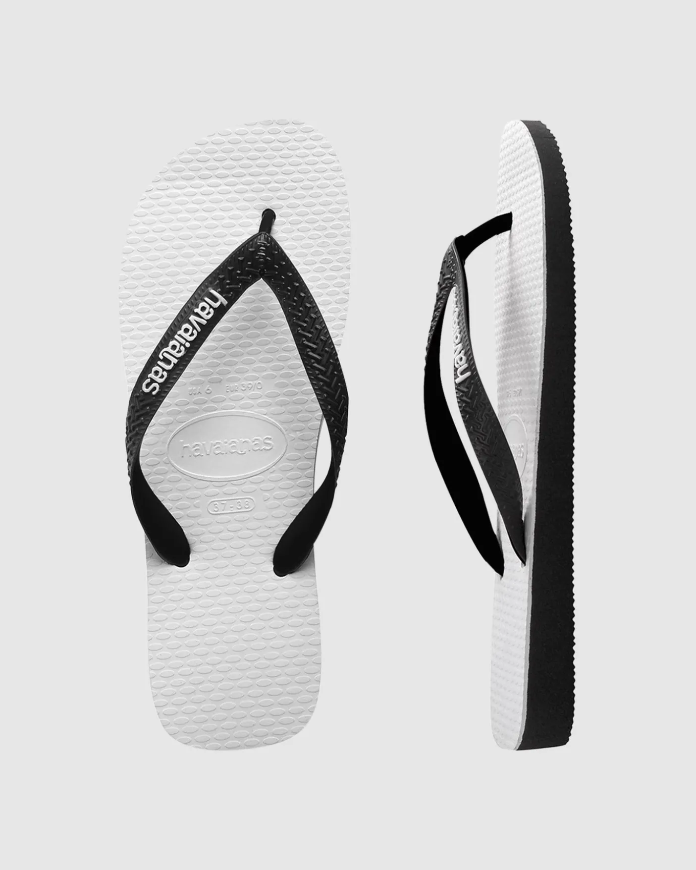 Original Thongs Black/White