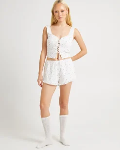 Osie Tie Front Corset