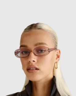 Outta Love Matte Oyster Sunglasses