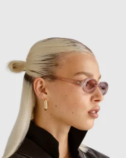 Outta Love Matte Oyster Sunglasses