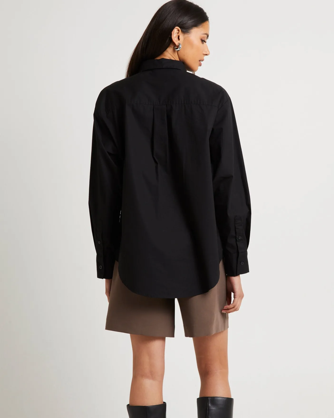 Oversized Poplin Shirt