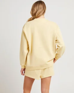 Oversized Wave Origin Fleece Jumper