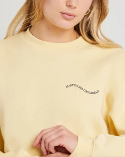 Oversized Wave Origin Fleece Jumper