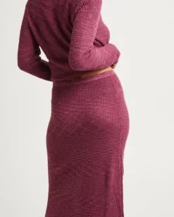 Paige Boucle Knit Maxi Skirt