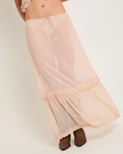 Paislee Sheer Maxi Skirt