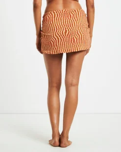 Paloma Geo Warp Mini Skirt in Assorted