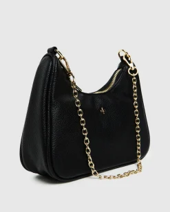 Paloma Handbag Pebble Black/Gold