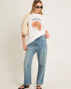 Papaya Oversized T-Shirt