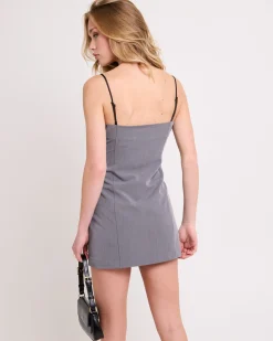 Parisia Contrast Mini Dress