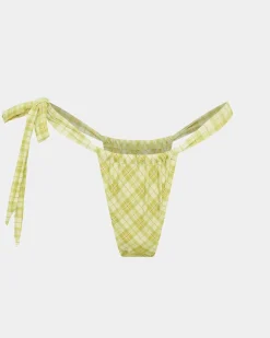 Parka Vintage Check Halter Bikini Set