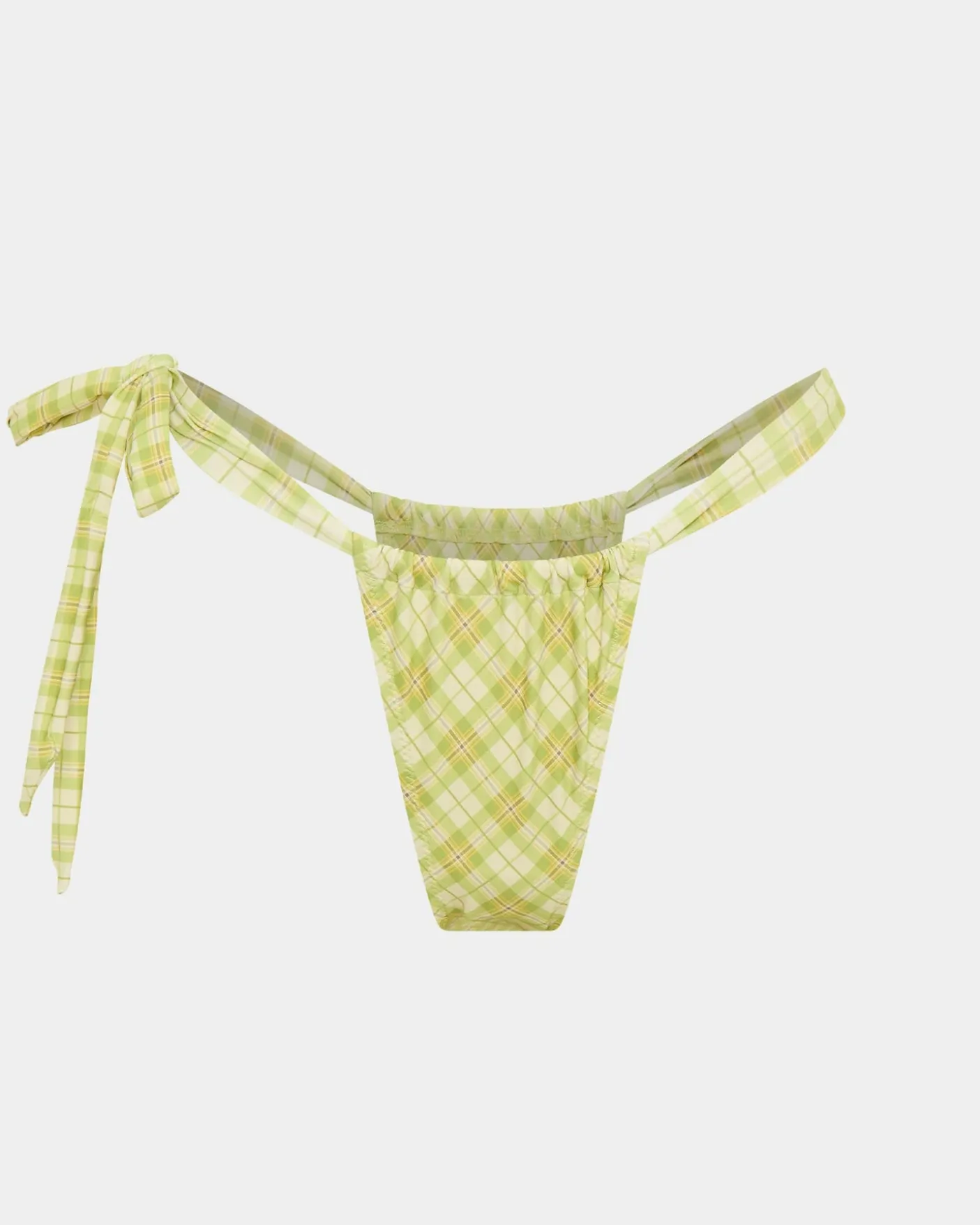 Parka Vintage Check Halter Bikini Set