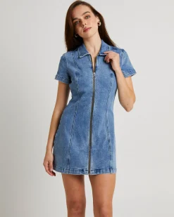 Peta Denim Mini Dress