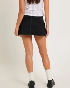 Petra Pleated Mini Skirt