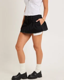 Petra Pleated Mini Skirt