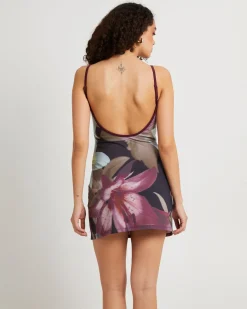 Phoebe Floral Slip Mini Dress