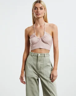Phoebe Knit Cami Peony