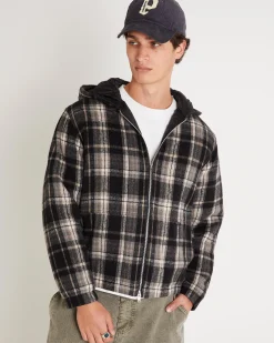 Phoenix Plaid Wool Work Jacket