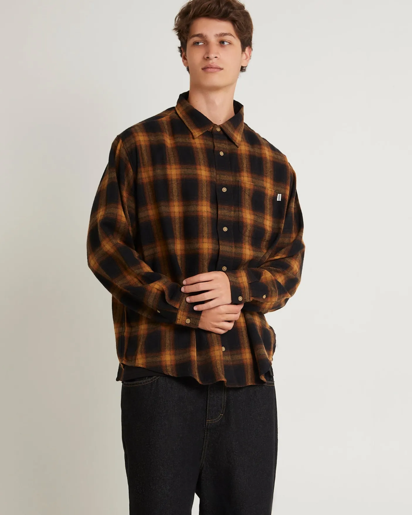 Plaid Classic Long Sleeve Shirt