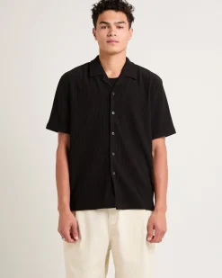 Pleated Resort Short SleeveShirt