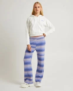 Pnoom Wide Leg Knit Pants Powder Blue