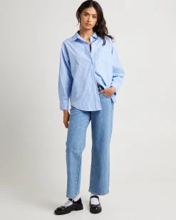 Poppy Poplin Long Sleeve Shirt