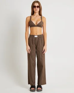 Poppy Stripe Bralette
