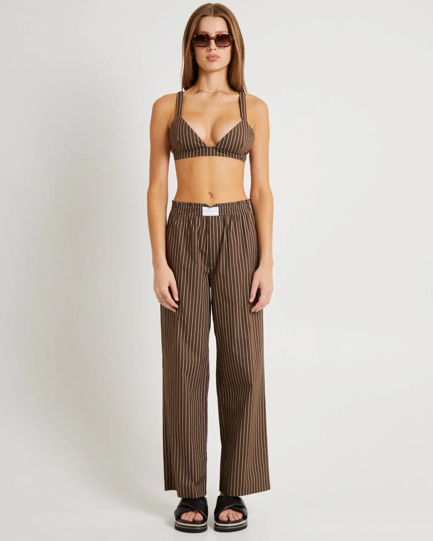 Poppy Stripe Bralette