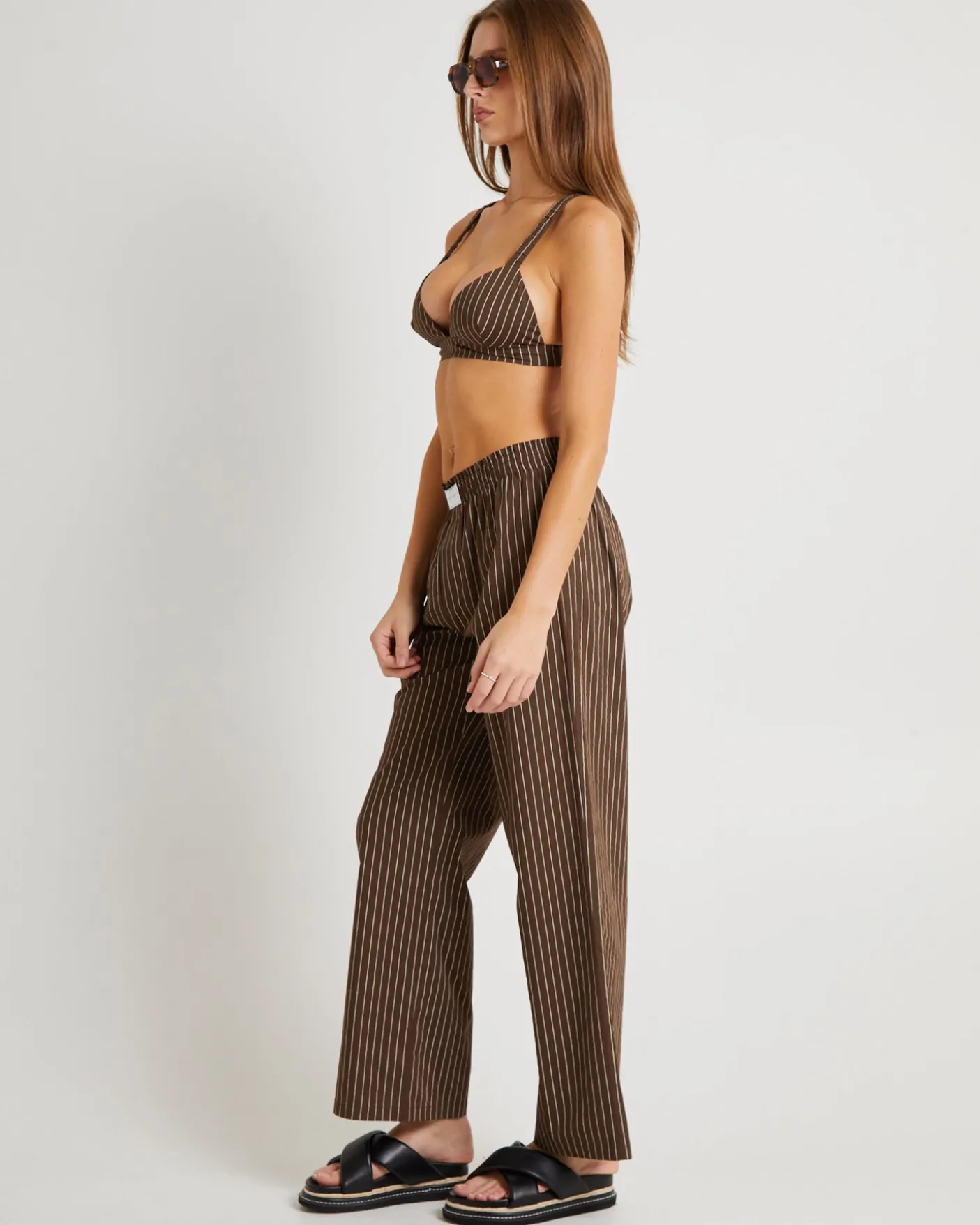 Poppy Stripe Bralette