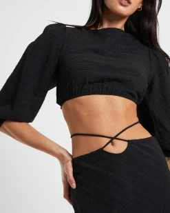 Poppy Tie Back Top