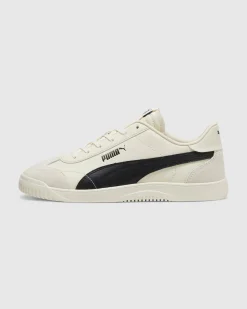 Puma Club 5V5 SD Vapor Sneakers in Ivory/Black