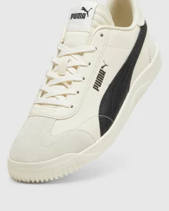 Puma Club 5V5 SD Vapor Sneakers in Ivory/Black