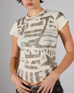Punk Stamp Baby Tee