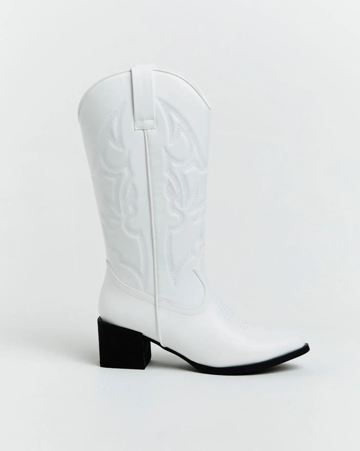 Ranger Cowboy Boot in White