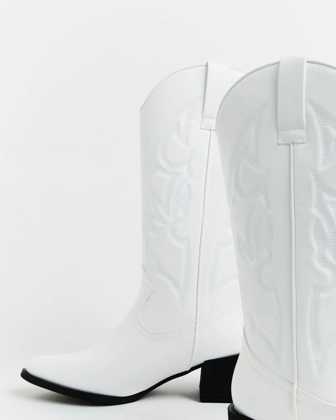 Ranger Cowboy Boot in White