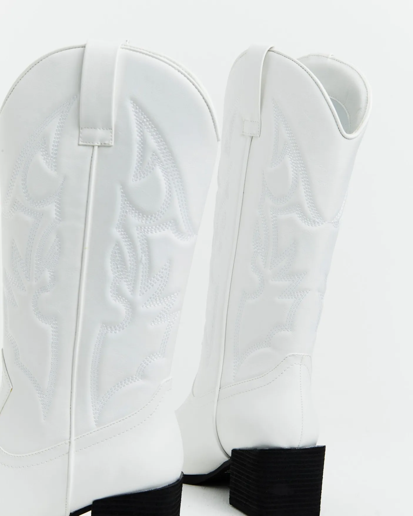 Ranger Cowboy Boot in White