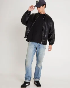 Ray Straight Denim Jeans Rodeo Selvedge