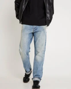 Ray Straight Denim Jeans Rodeo Selvedge