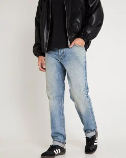 Ray Straight Denim Jeans Rodeo Selvedge