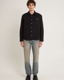 Ray Straight Denim Jeans Salt