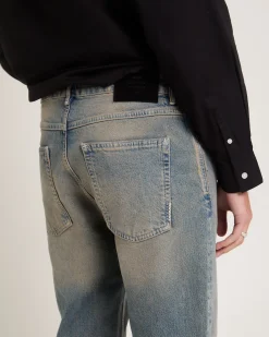 Ray Straight Denim Jeans Salt
