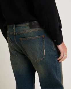 Ray Straight Denim Jeans Sierra