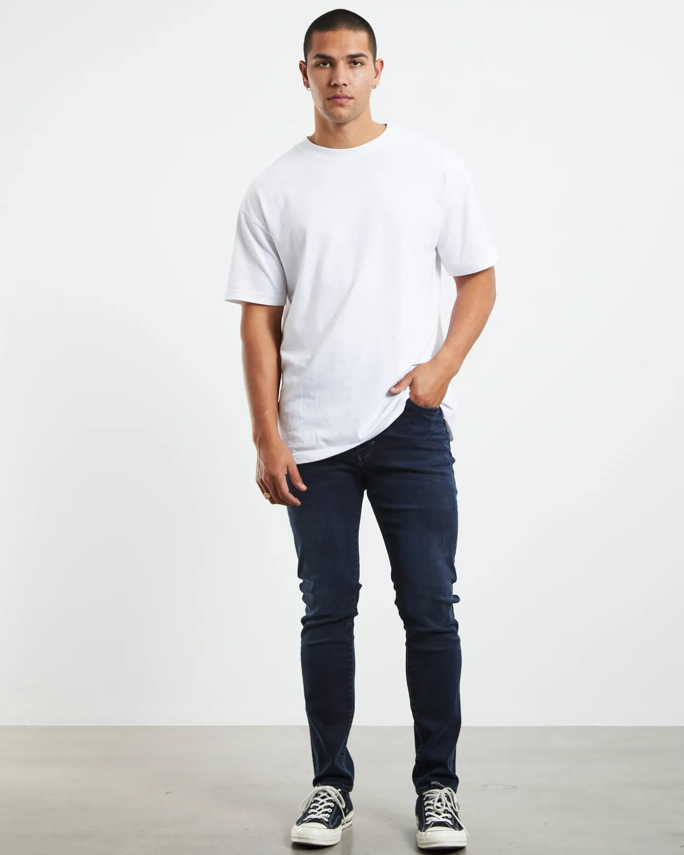Ray Tapered Slim Denim Jeans