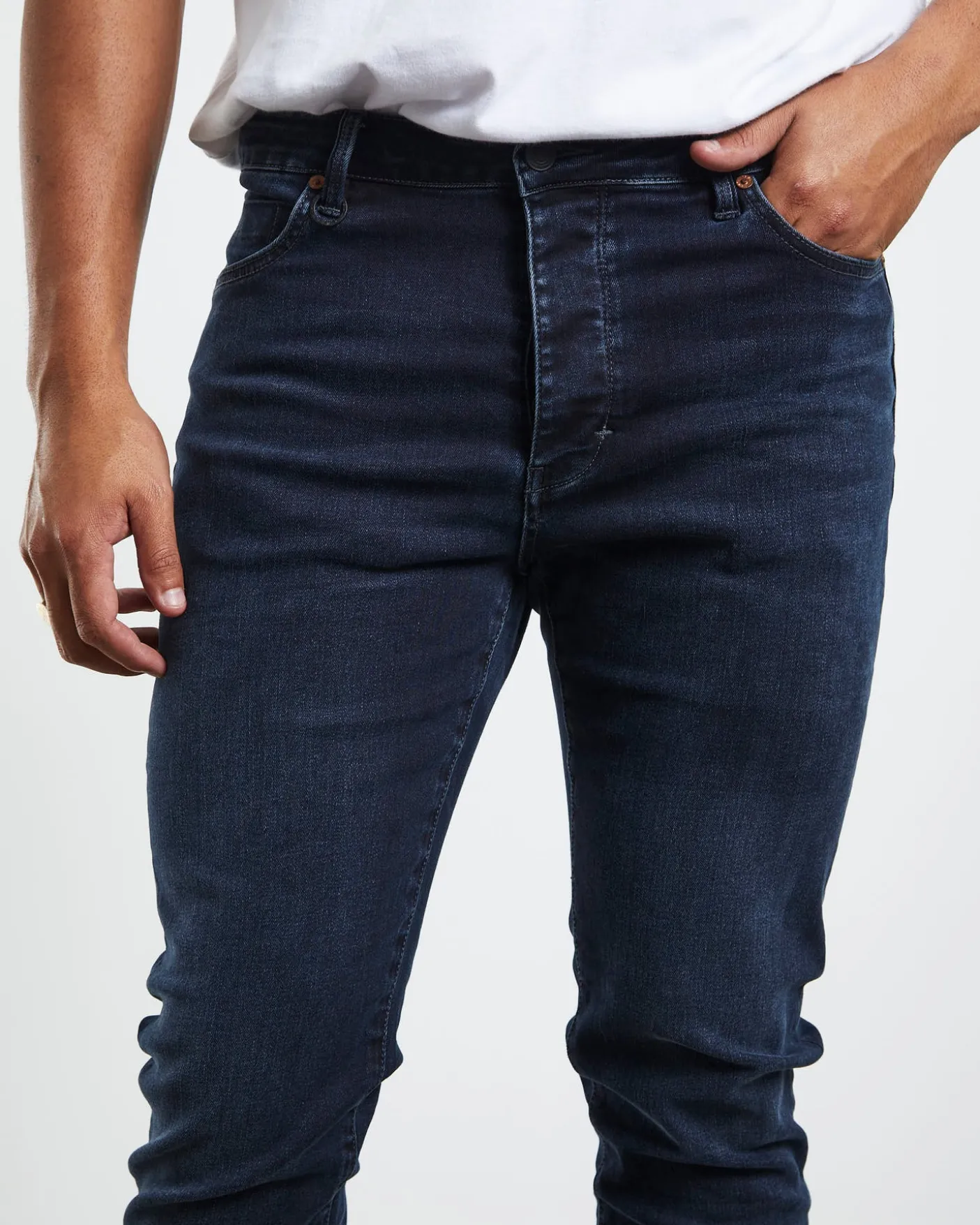 Ray Tapered Slim Denim Jeans