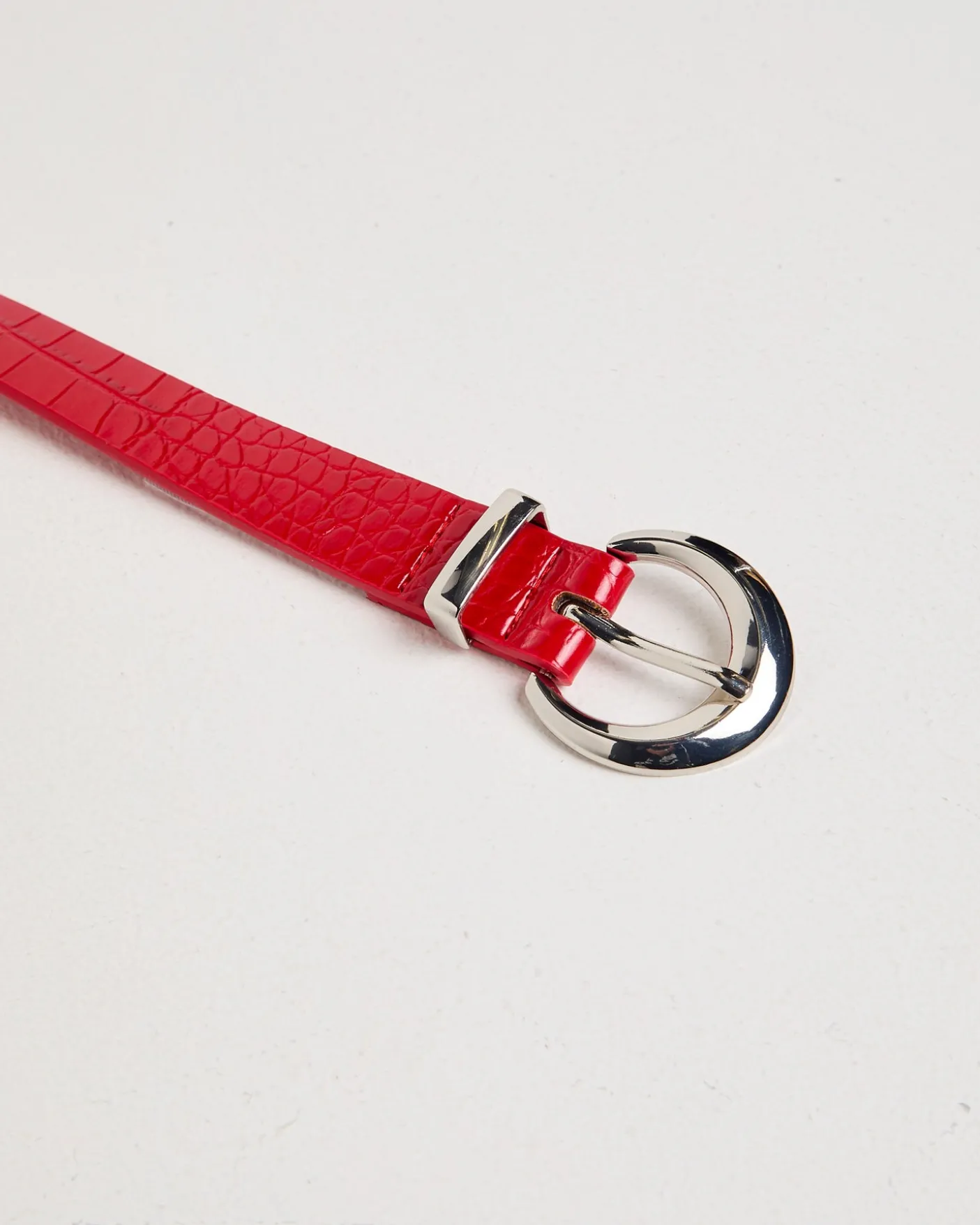 Red Croc Belt
