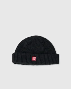 Red Cube Low Beanie