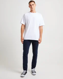 Reefer Taper Denim Jeans Midnight